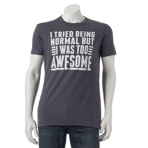 Men's Too Awesome For Normal Tee